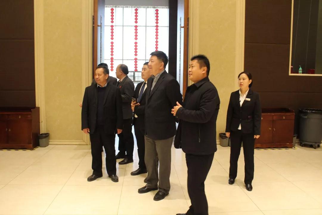 山东省烹饪协会领导一行莅临尚尧酒店参观指导工作